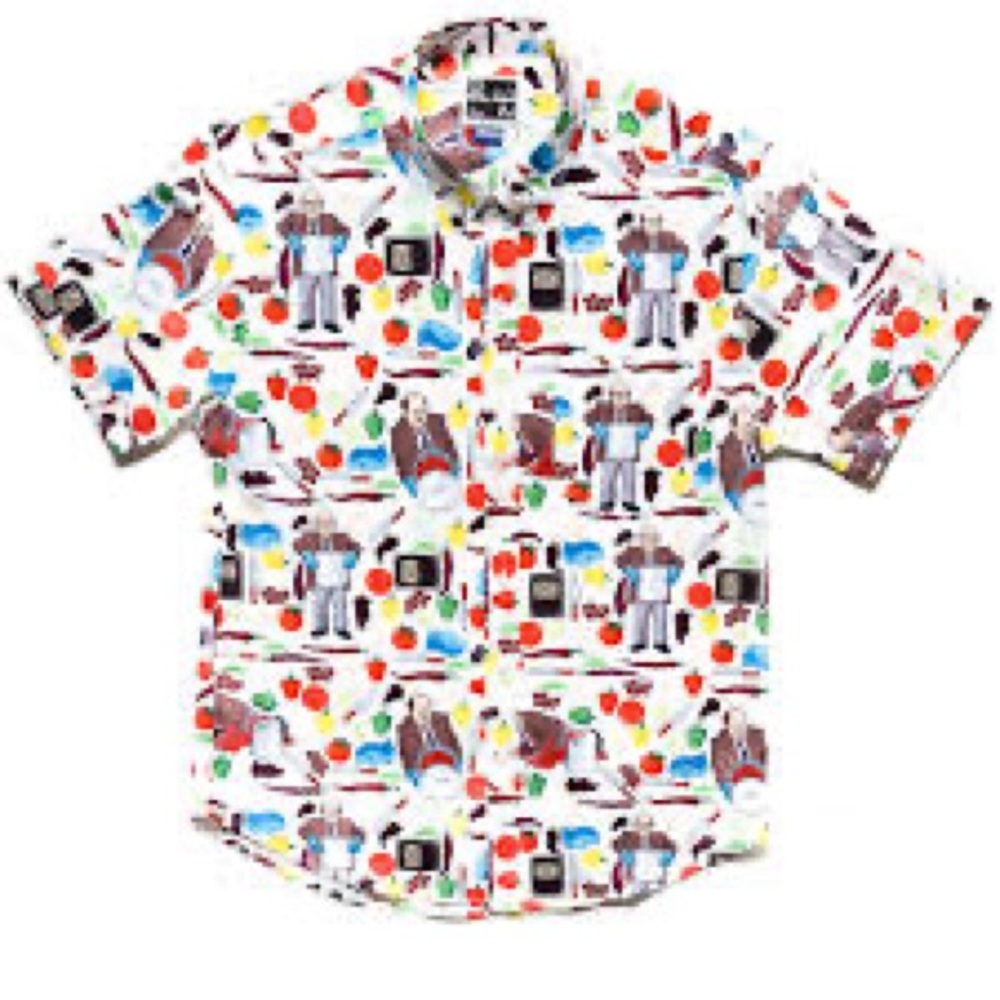 RSVLTS Button Down Kevin’s Famous Chili The Office. Size XS.